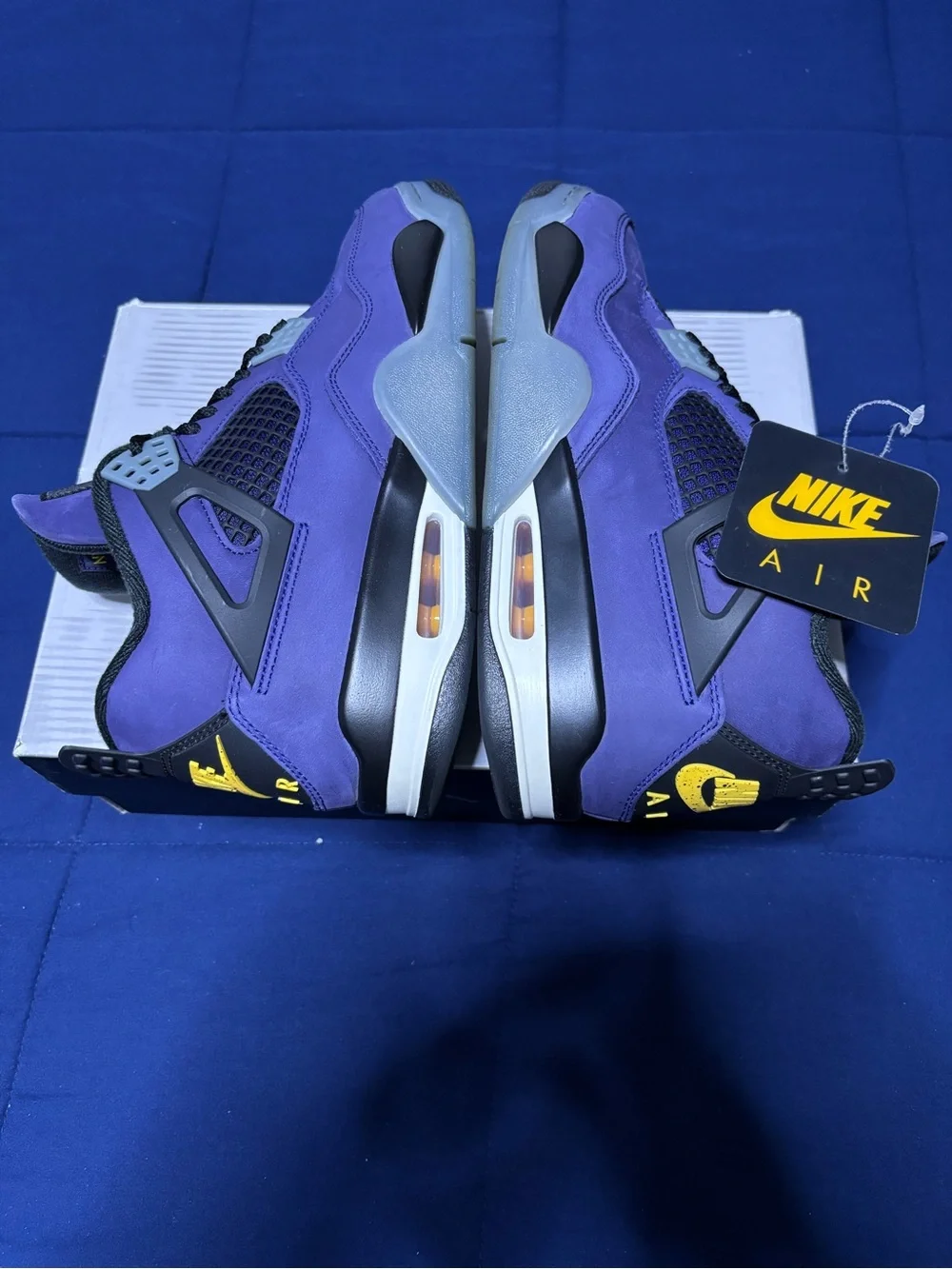 Jordan 4 Retro Lakers 2026 Size 9